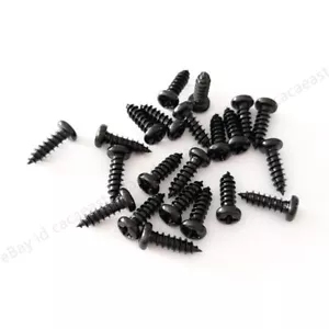 Black Self Tapping Small Micro Screw Phillips Pan Head M1 M1.2 M1.4 M1.6 M1.7 M2 - Picture 1 of 12