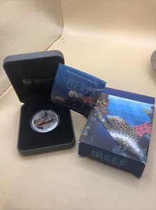 Silbermünze Australien MORAI 2010 1/2 oz 50 Cent PP coloriert mit Boxen COA - Bild 1 von 15