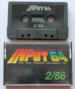 Input 64 2/86 Commodore Magazin Kassette (C64) - Photo 1/1
