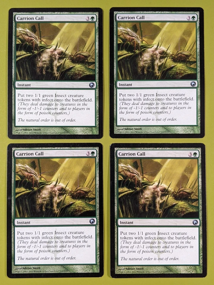 Carrion Call x4 Scars of Mirrodin 4x Playset Magic the Gathering MTG - Image 1 of 1