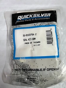 QUICKSILVER MERCURY SEAL KIT 26-816575A2 NEW OEM NOS - Bild 1 von 2