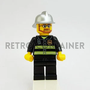 LEGO Minifigures - 1x cty087 cty251 - Fireman - Pompiere Omino Minifig Set 7944 - Picture 1 of 1