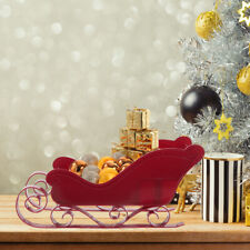 Modèle d'ornement de traîneau de Noël pour décoration de fête