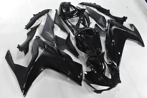 Vivid Black Fairing Kit For Yamaha YZF R25 2015 16 2017 / R3 2014-2018 Bodywork - Picture 1 of 10