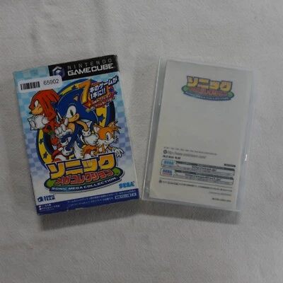 Sonic Mega Collection Japan Nintendo GameCube Complete CIB SEGA - Image 1 of 3