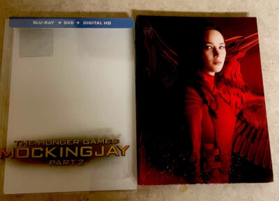 The Hunger Games Mockingjay Part 2 (Blu-ray 2015) 3-Disc Target Exclusive Foto 1 de 4