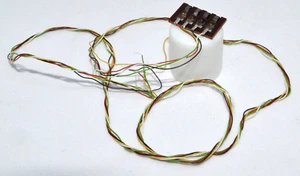 BSR TONE ARM CONTACT PLATE WITH WIRES NEW OLD STOCK - Picture 1 of 2