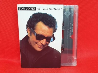 Tom Jones - At This Moment (1989) Cassette RARE (VG+) - Image 1 of 2