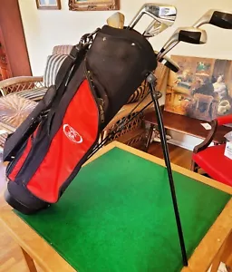 Golf Clubs - Youth Left Handed with X-Sport BAG - Bag is NEW Clubs are used - Picture 1 of 8