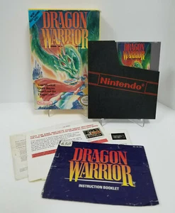 Dragon Warrior Nintendo (Nintendo Entertainment System NES, 1989) w Box & Manual - Picture 1 of 9