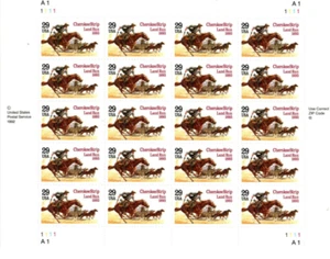 SCOTT'S #2754 29 cent Cherokee Strip Land Run sheet 0f 20 stamps - Picture 1 of 1