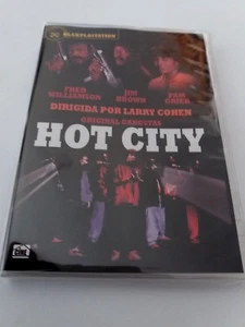 DVD "HOT CITY" ORIGINAL GANGSTAS LARRY COHEN FRED WILLIAMSON JIM BROWN PAM GRIER - Picture 1 of 2