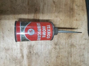 Vintage Texaco Home Lubricant Oil Oiler Metal Can Tin Cool - Picture 1 of 8