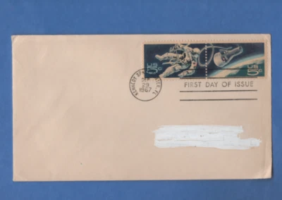 1967 APOLLO PAIR  1st.DAY COVER - Image 1 of 2