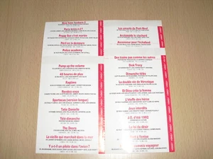 VHS VIDEO Sticker Sticker Sticker Board für K7 - Bild 1 von 1