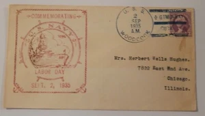 USS Woodcock (AM 14) Labor Day September 2 1935 Guantanamo Bay - Picture 1 of 2