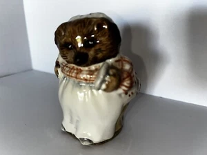"Beatrice Potter Mrs Tiddy Winkle F Warne & Co 1948 mapache con hierro 3,25""" - Imagen 1 de 6