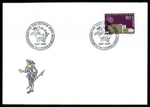 SCHWEIZ SONDERBRIEF 1987 UPU WELTPOSTVEREIN BERN xc35 - Imagen 1 de 2