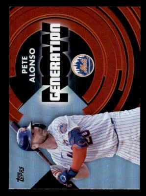 2022 Topps Generation Now #GN21 Pete Alonso - Image 1 of 2