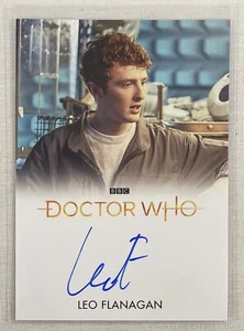 2022 Doctor Who Serie 11 & 12 Autogramm Leo Flanagan als Charlie Duffy Auto - Bild 1 von 2