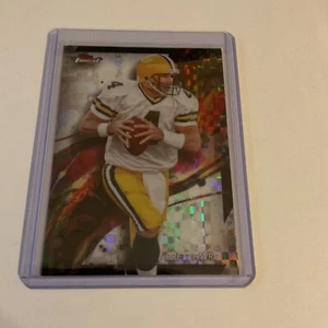 2024 Finest Football Checkerboard Refractor Brett Favre #26 - Picture 1 of 4