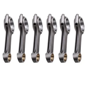 6x Bielle Motore Connecting Rod Forgiato 4340 for Audi A6 C8 A7 C8 A8 D5 Q8 - Picture 1 of 10