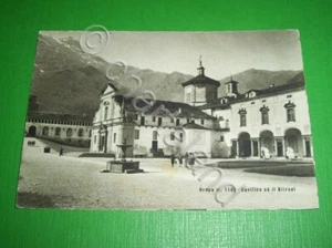 Cartolina Oropa - Basilica ed il Biirnel 1942. - Foto 1 di 1