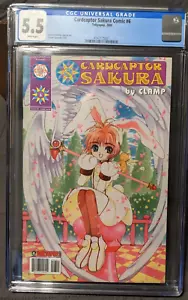 CGC 5.5 Cardcaptor Sakura #6 Tokyopop Comic 2000 RARE - Picture 1 of 2
