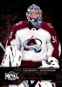 2020-2021 Skybox Metal Universe #46 Philipp Grubauer Colorado Avalanche - Picture 1 of 2