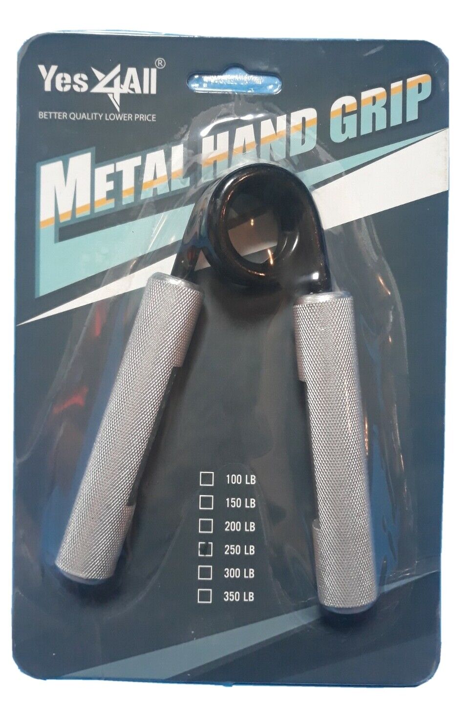 Logest Metal Hand Grip Set 100LB-200LB 3 Pack No Slip Heavy-Duty Grip  Strengthen | eBay