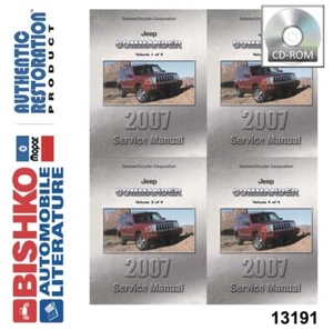 2007 Jeep Commander Shop Service Repair Manual CD - Picture 1 of 1