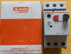 Interruttore automatico motore LOVATO SM1P 1400 - nuovo - Foto 1 di 2