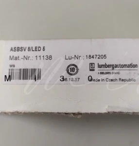 1PZ nuova scatola di giunzione connettore bus ASBSV8/LED5 ASBSV 8/LED 5 - Foto 1 di 5