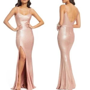 Dress The Population Ingrid Sequin Gown Size L NWOT - Bild 1 von 6