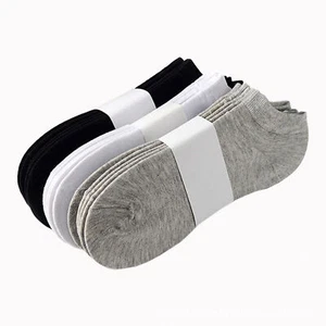 Men Women Socks Summer Pure Color Soft Elastic Ergonomic Washable Simple Elegant - Picture 1 of 8