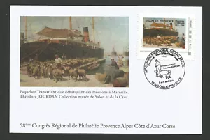 FRANCE carte maximum 2014 Théodore Jourdan Salon de Provence /T6889 - Picture 1 of 1
