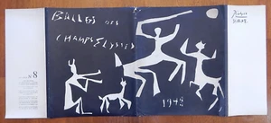 Picasso; Ballets des Champs-Élysées 1948 Parigi programma completo - Foto 1 di 19