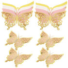 3D Butterfly Wall Sticker Set - Large Decorative Decals-NJ