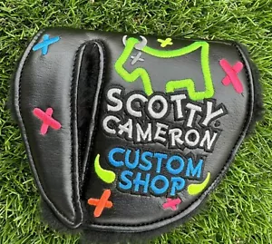 NEW!! SCOTTY CAMERON CUSTOM SHOP NEON JUNK YARD DOG  Mid Round HEADCOVER - Picture 1 of 4