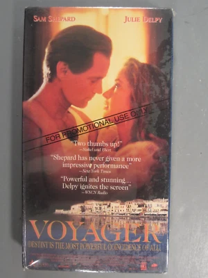 Voyager VHS 1992 Promo Screener Copy - Sam Shepard - Julie Delpy - NEW SEALED - Image 1 of 4