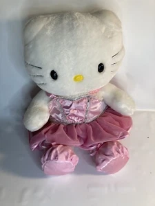 Hello Kitty Build A Bear Ballerina  No Bow 16” White Plush Sanrio - Picture 1 of 3