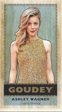 2018 Upper Deck Goodwin Champions Goudey Mini Wood Lumberjack #G20 Ashley Wagner