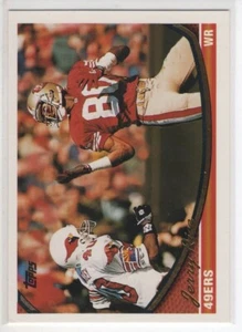 1994 TOPPS JERRY RICE FOOTBALL CARD #320 EX - Picture 1 of 1