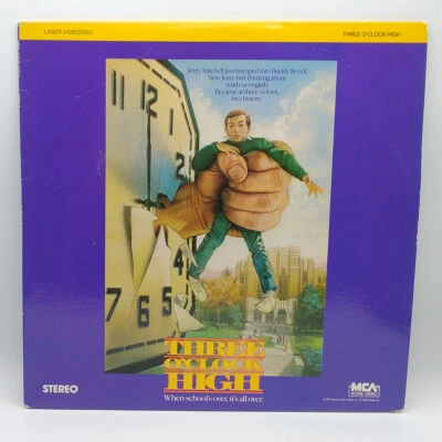 Three O'Clock High (1987) LD Laser Disc Laserdisc - 40686 - Image 1 of 4