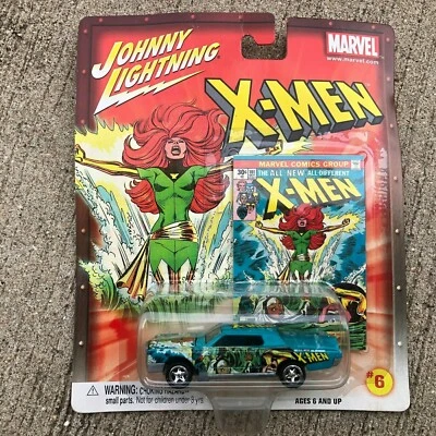 Johnny Lightning Marvel X-Men Lincoln Continental personalizado fundido a presión sellado Foto 1 de 4