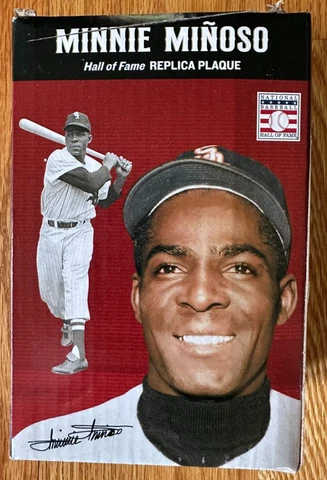 NEW Minnie Minoso Hall of Fame Replica Plaque 7/30/22 SGA MLB Chicago White Sox Cover