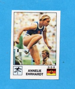 SPORT VEDETTES-PANINI 1974-Figurina n.24- EHRHARDT - DDR -Recuperata