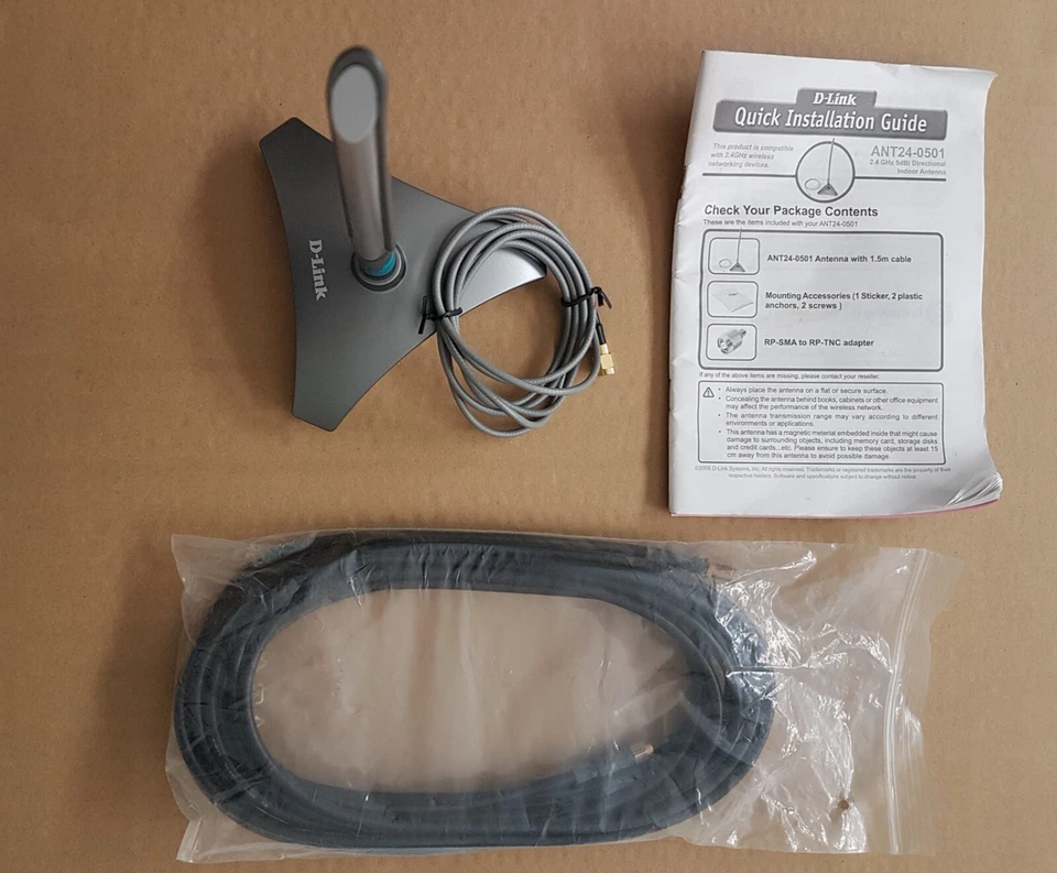 Antenna D-Link ANT24-0501. - Immagine 1 di 3