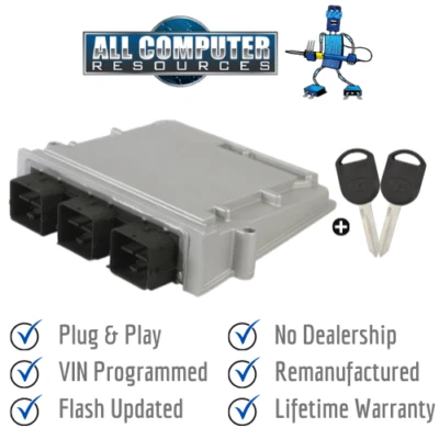 2006 Mercury Montego 3.0L Engine Computer Programmed w/ Keys 6G1A-12A650-EA Foto 1 de 4