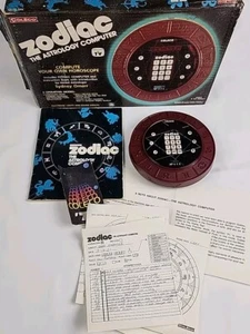 Vintage Coleco Zodiac The Astrology Computer 1979 With Box And Instructions - Picture 1 of 6